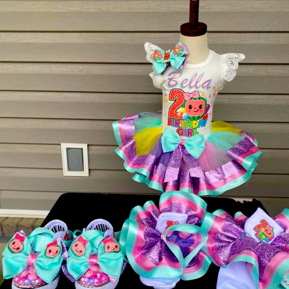 Cocomelon tutu Set
